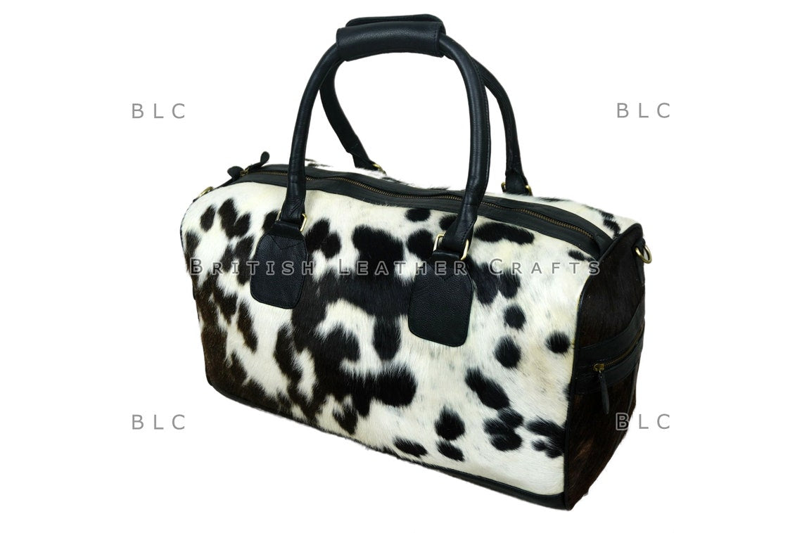 Leopard Hair On Duffel Bag