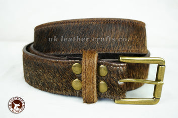 Handmade Cowhide Belts with removeable buckle |  Natural Cow skin Real Leather Cowboy Belts | 100% Genuine Cow skin belts for Ladies and Gents | Unisex cow leather belts