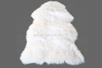 Natural Sheepskin Rug - 100% Real Australian Sheep Skin Fur Rug - Soft Fluffy Comfy Sheep Hide Leather Rug (36