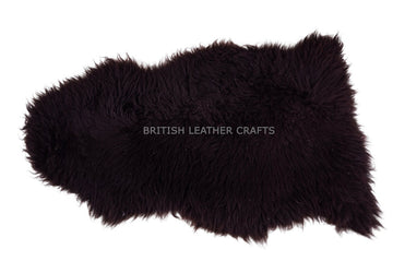 Natural Sheepskin Rug - 100% Real Australian Sheep Skin Fur Rug - Soft Fluffy Comfy Sheep Hide Leather Rug (36" X 24")