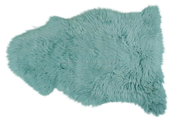 Natural Sheepskin Rug - 100% Real Australian Sheep Skin Fur Rug - Soft Fluffy Comfy Sheep Hide Leather Rug (36" X 24")